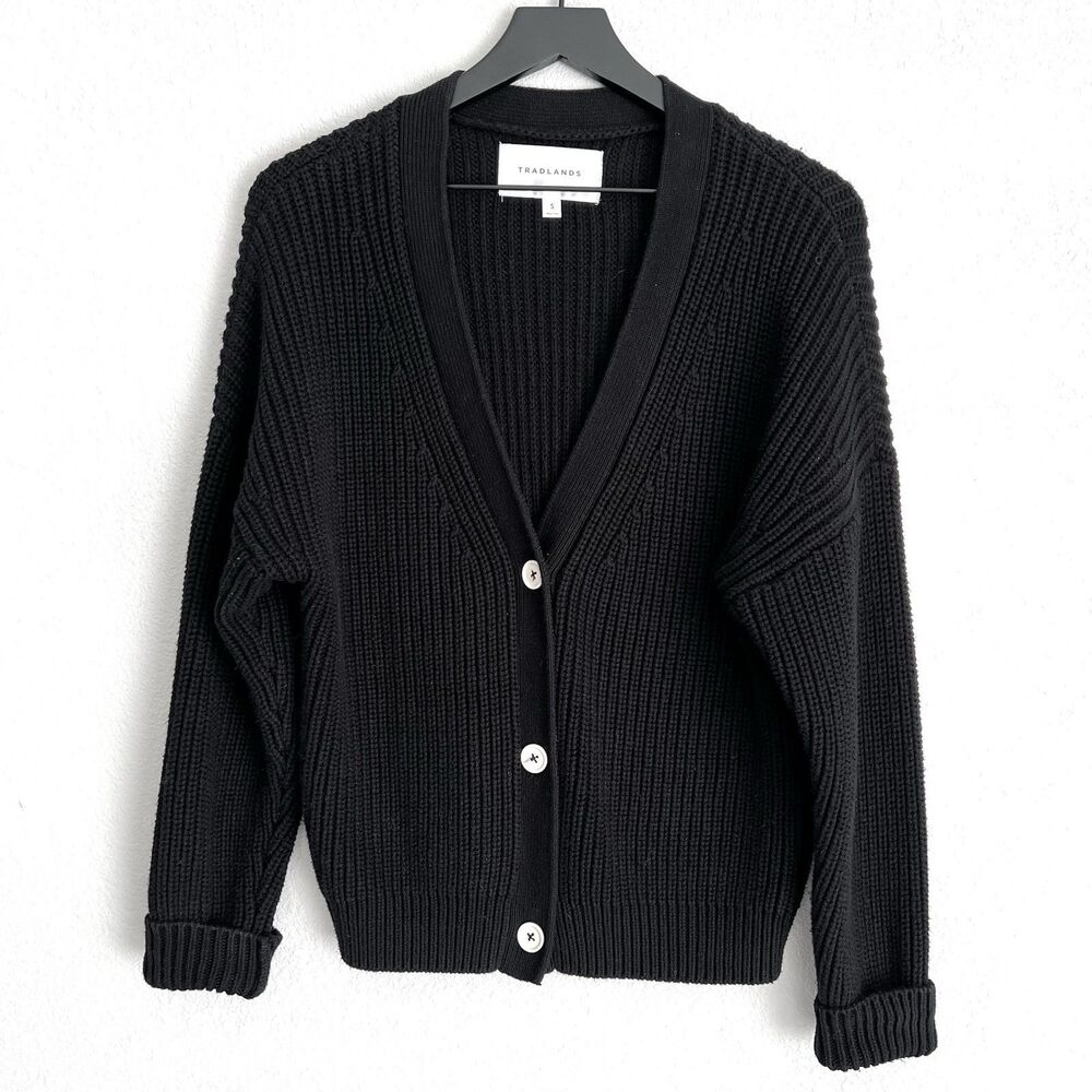 Black Shelter Cardigan